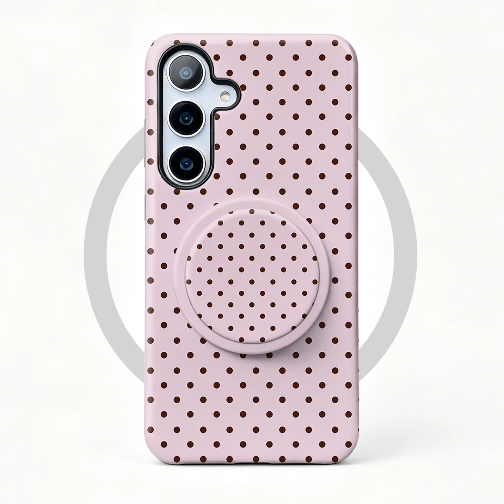 Etui Galaxy S26 Ultra Rose Dots MagSafe z uchwytem