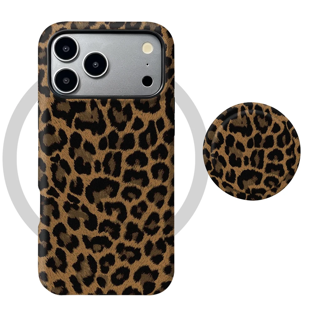 Etui iPhone 18 Pro Wild Leo MagSafe z uchwytem - zdjęcie 6