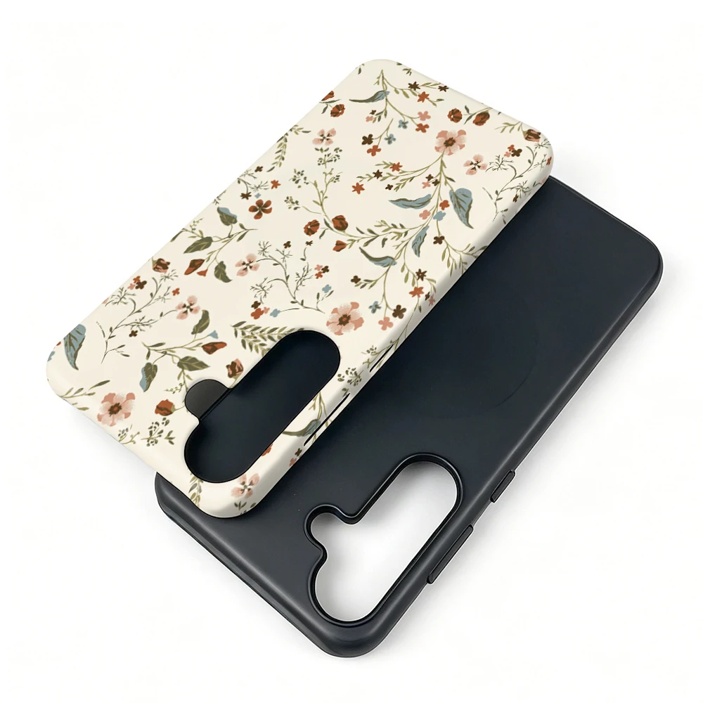 Etui Galaxy A16 Vintage Meadow MagSafe z uchwytem - zdjęcie 4