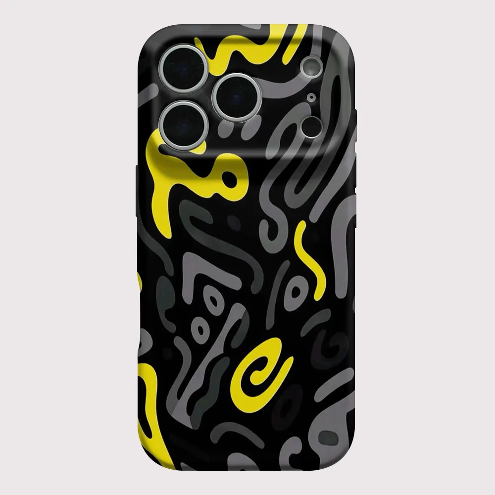 Etui iPhone 17 Pro Max Neon Scribble