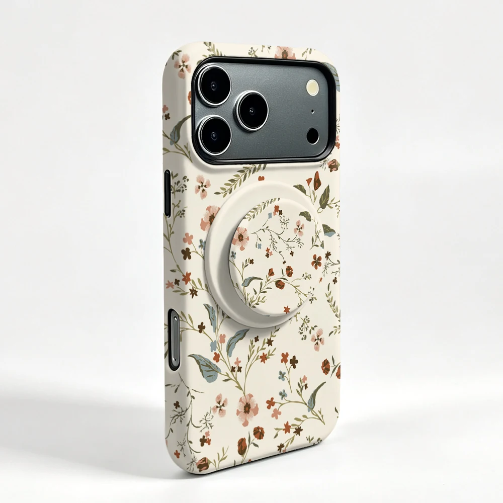 Etui iPhone 15 Pro Max Vintage Meadow MagSafe z uchwytem - zdjęcie 4