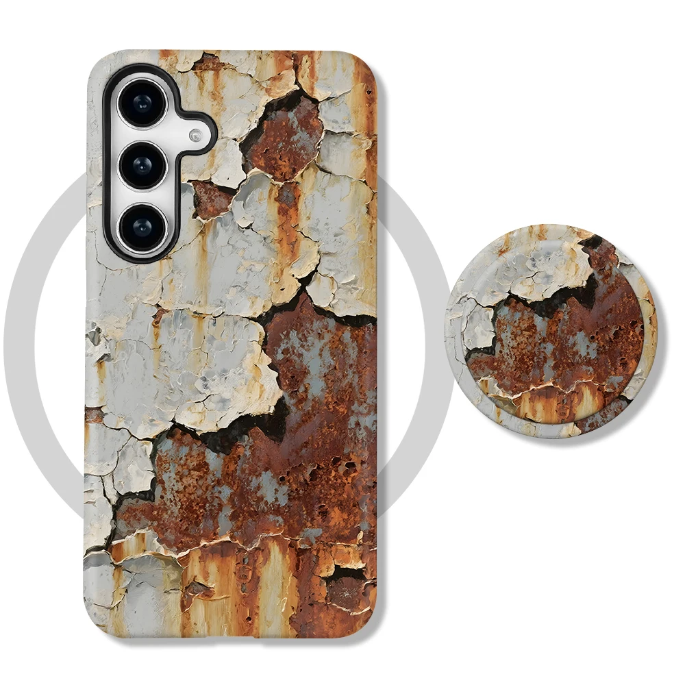 Etui Galaxy S25 Ultra Rust Patina MagSafe z uchwytem - zdjęcie 6