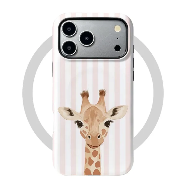 Etui iPhone 18 Pro Max Giraffe Peek MagSafe