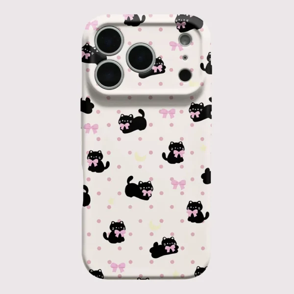 Etui iPhone 15 Pro Kitty Bow