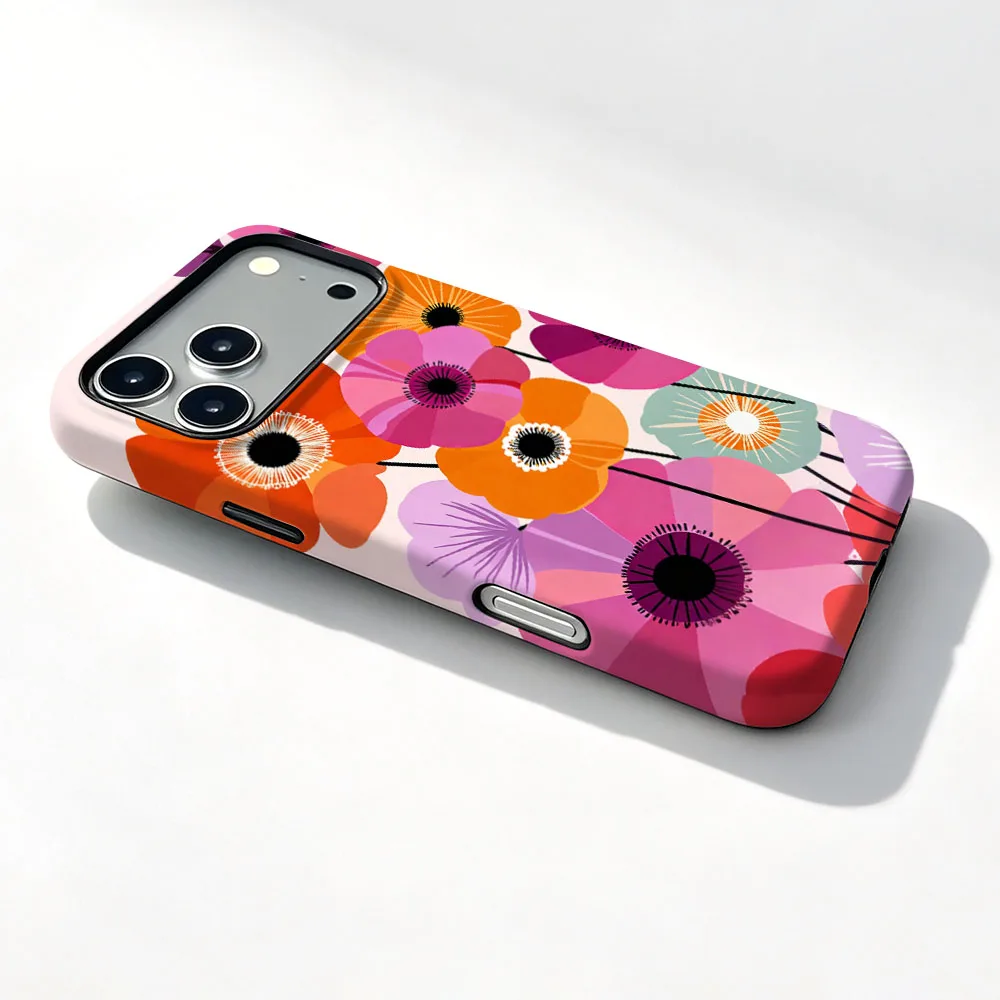 Etui iPhone 16e Poppy Bloom MagSafe - zdjęcie 3