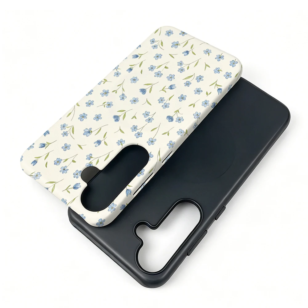 Etui Galaxy S25 Edge Forget-Me-Not MagSafe z uchwytem - zdjęcie 4