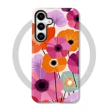 Etui Galaxy S26 Ultra Poppy Bloom MagSafe