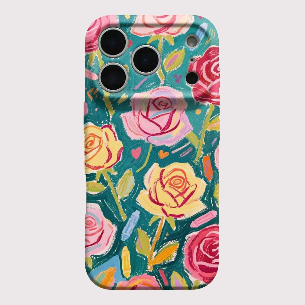 Etui iPhone 17 Pro Max Rose Garden