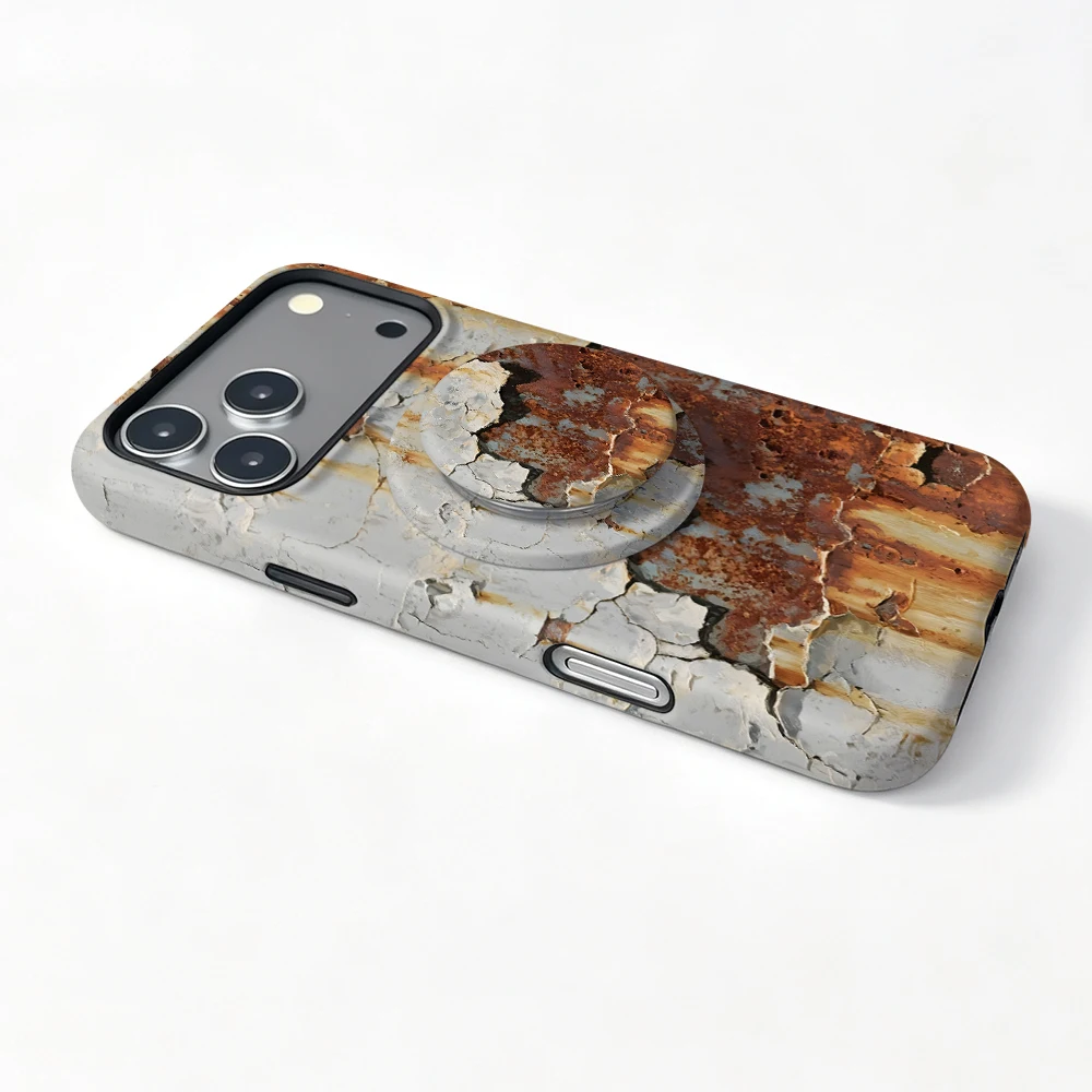 Etui iPhone 18 Pro Max Rust Patina MagSafe z uchwytem - zdjęcie 3