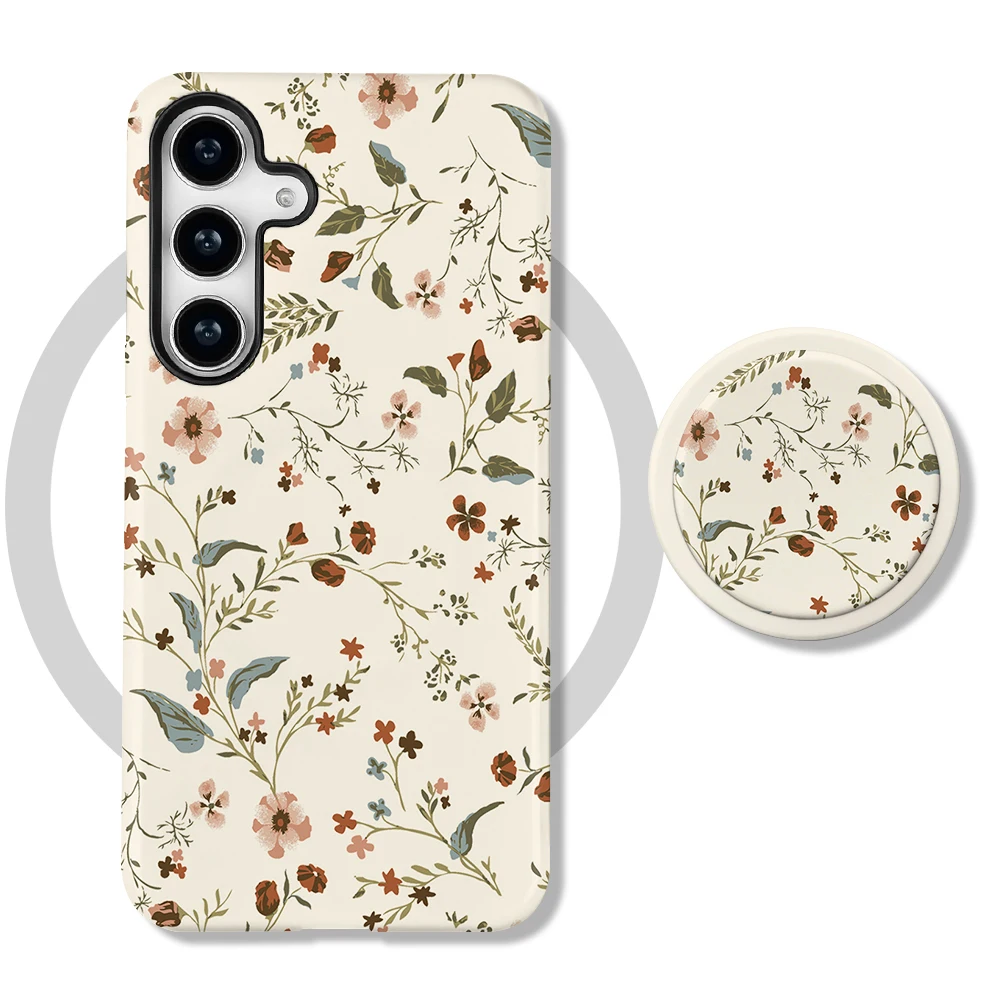 Etui Galaxy A16 Vintage Meadow MagSafe z uchwytem - zdjęcie 5