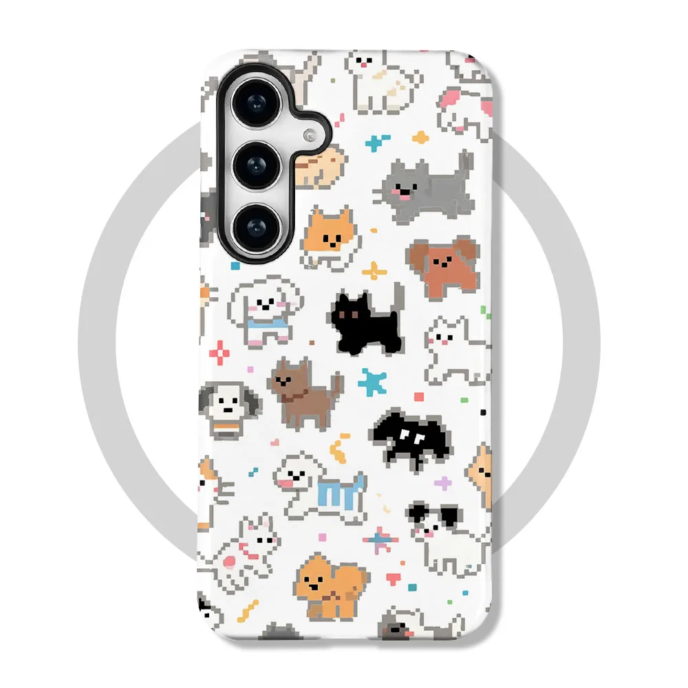 Etui Galaxy S26 Ultra Pixel Pets MagSafe