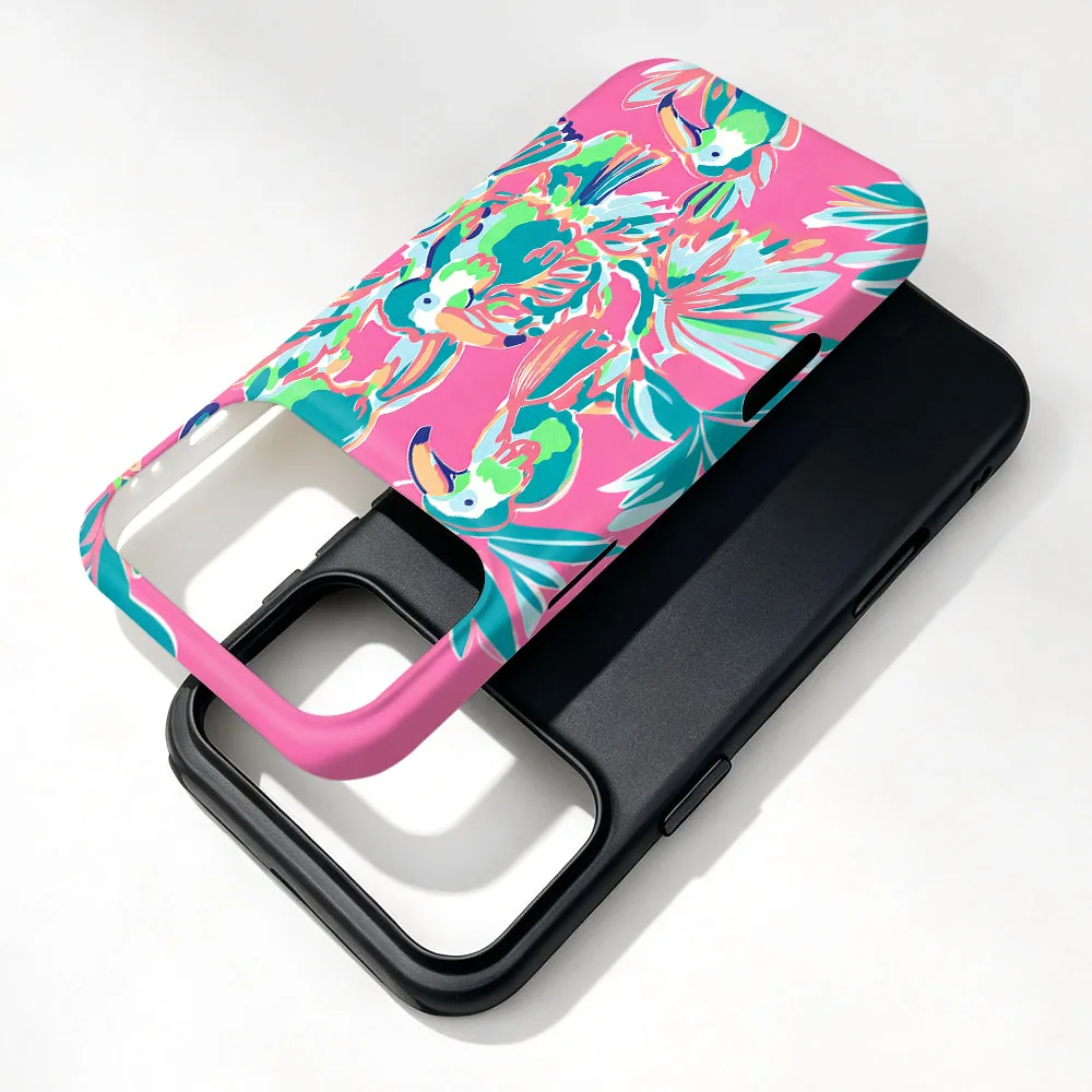 Etui iPhone 12 Pro Tropic Toucan MagSafe - zdjęcie 3
