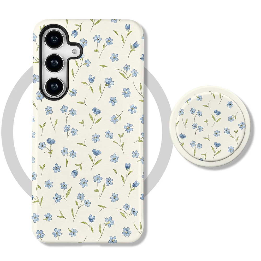 Etui Galaxy S25 Edge Forget-Me-Not MagSafe z uchwytem - zdjęcie 5