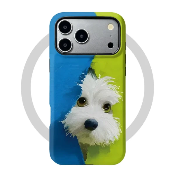 Etui iPhone 18 Pro Max Fluffy Peek MagSafe
