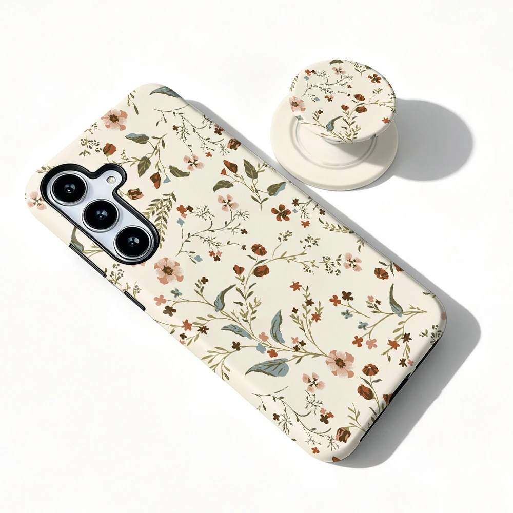 Etui Galaxy A16 Vintage Meadow MagSafe z uchwytem - zdjęcie 3