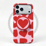 Etui iPhone 17 Pro Max Big Heart MagSafe z uchwytem