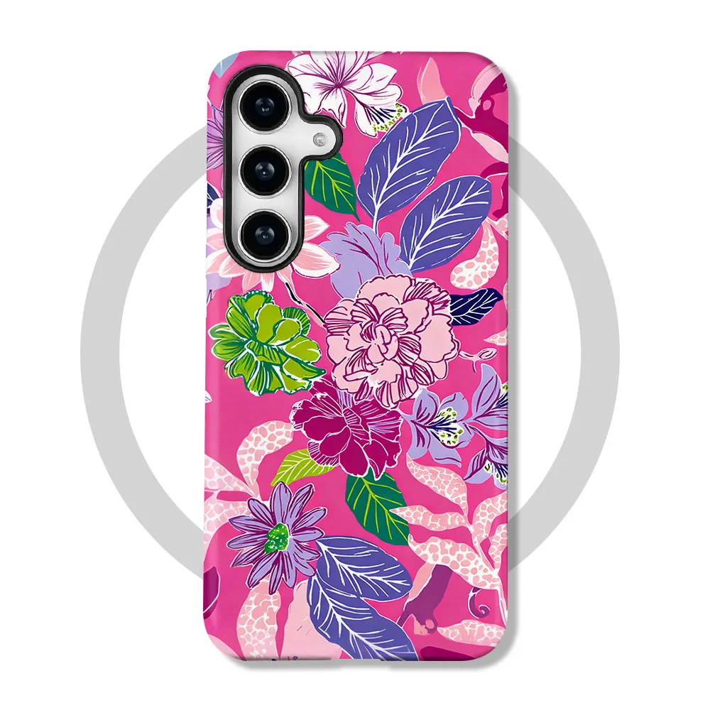 Etui Galaxy S26 Ultra Fuchsia Garden MagSafe