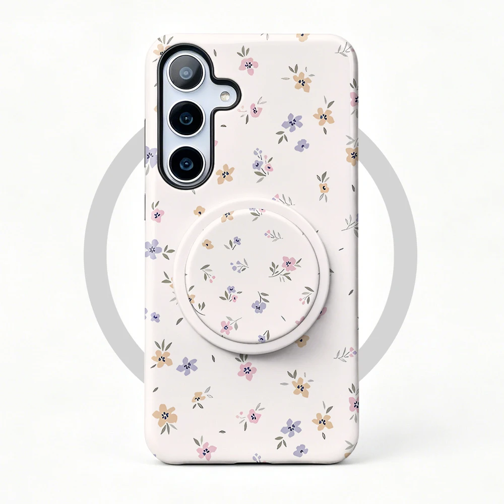 Etui Galaxy S26 Ultra Lilac Petals MagSafe z uchwytem