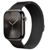 Mediolański Milanese Pasek do Apple Watch 38mm 40mm 41mm - Czarny