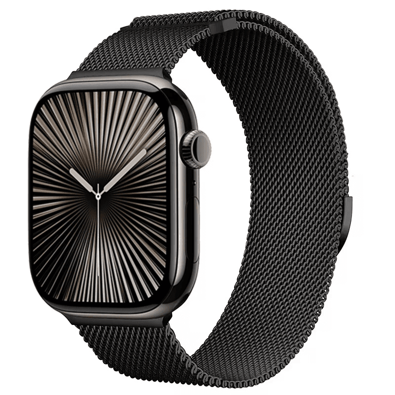 Mediolański Pasek do Apple Watch Milanese Seria 12/11/10 42mm - Czarny