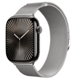 Mediolański Milanese Pasek do Apple Watch 38mm 40mm 41mm - Srebrny