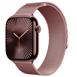 Mediolański Milanese Pasek do Apple Watch 38mm 40mm 41mm - Różowy