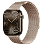 Mediolański Milanese Pasek do Apple Watch 38mm 40mm 41mm - Złoty Retro