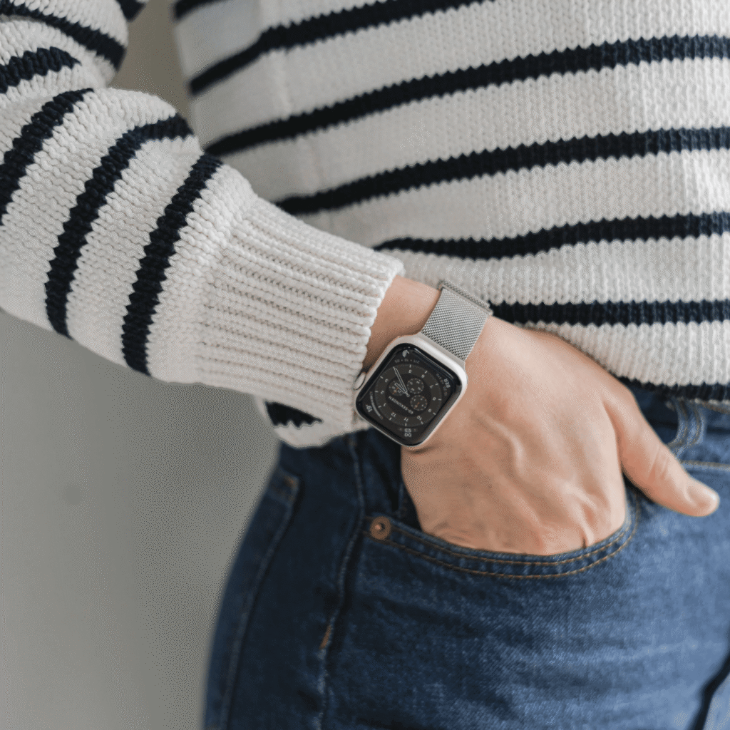 Mediolański Milanese Pasek do Apple Watch 38mm 40mm 41mm - Kosmiczny - zdjęcie 3