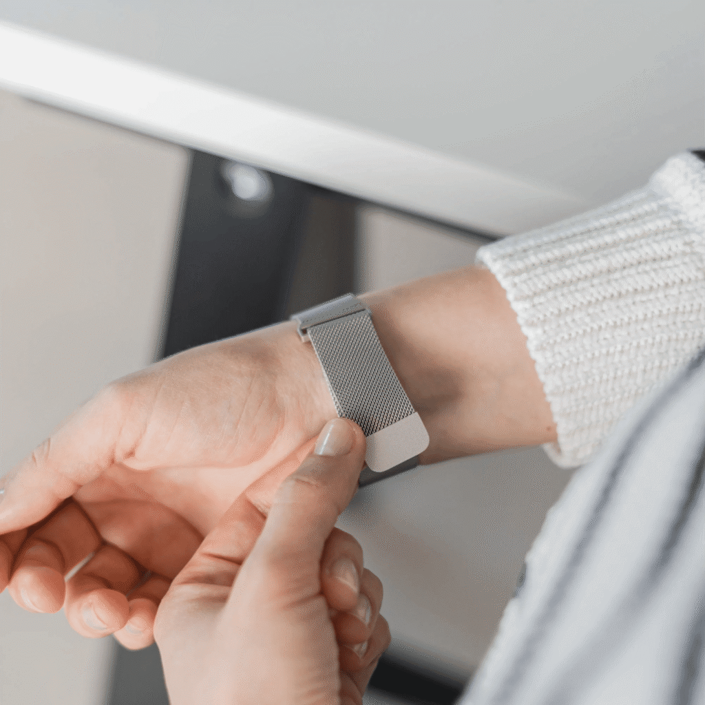 Mediolański Milanese Pasek do Apple Watch 38mm 40mm 41mm - Kosmiczny - zdjęcie 4