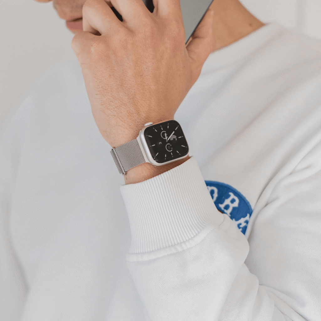 Mediolański Milanese Pasek do Apple Watch 38mm 40mm 41mm - Kosmiczny - zdjęcie 5