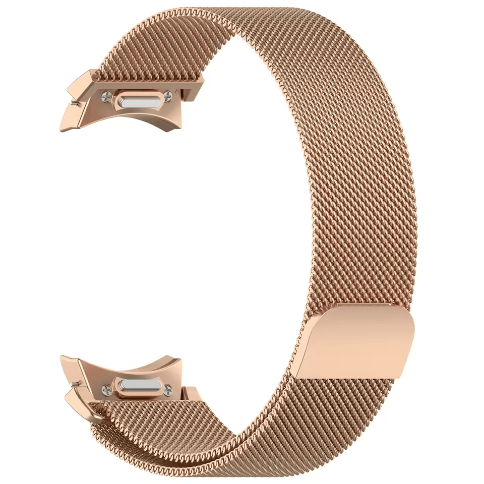 Mediolański Milanese Pasek Samsung Watch 4 classic 42mm - Różowo Złoty