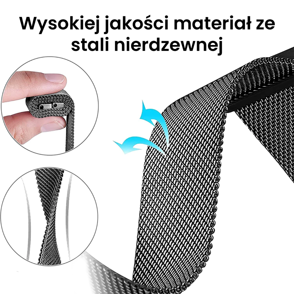 Mediolański Milanese Pasek Samsung Watch 4 classic 42mm - Złoty - zdjęcie 2