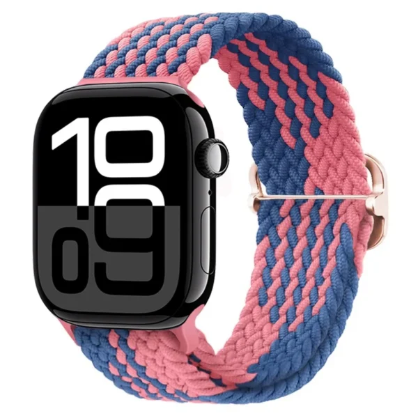 Pasek pleciony do Apple Watch Seria 12/11/10 42mm Braid - Pudrowy błękit