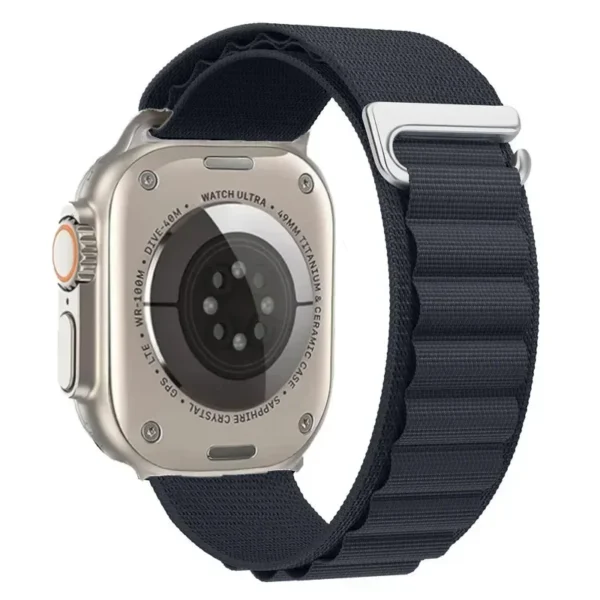 Pasek nylonowy do Apple Watch Ultra Seria 4/3/2/1 49mm Alpine - Granatowy (wzór 2)