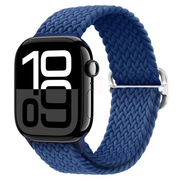 Pasek pleciony do Apple Watch 38mm 40mm 41mm Braid - Niebieski