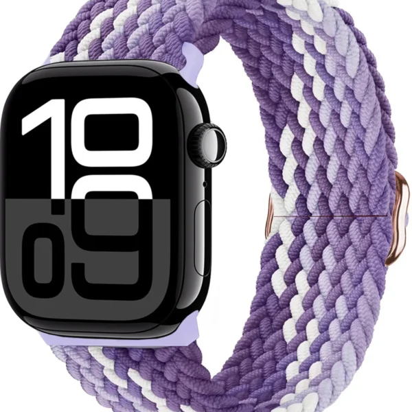 Pasek pleciony do Apple Watch Ultra Seria 4/3/2/1 49mm Braid - Winogronowy