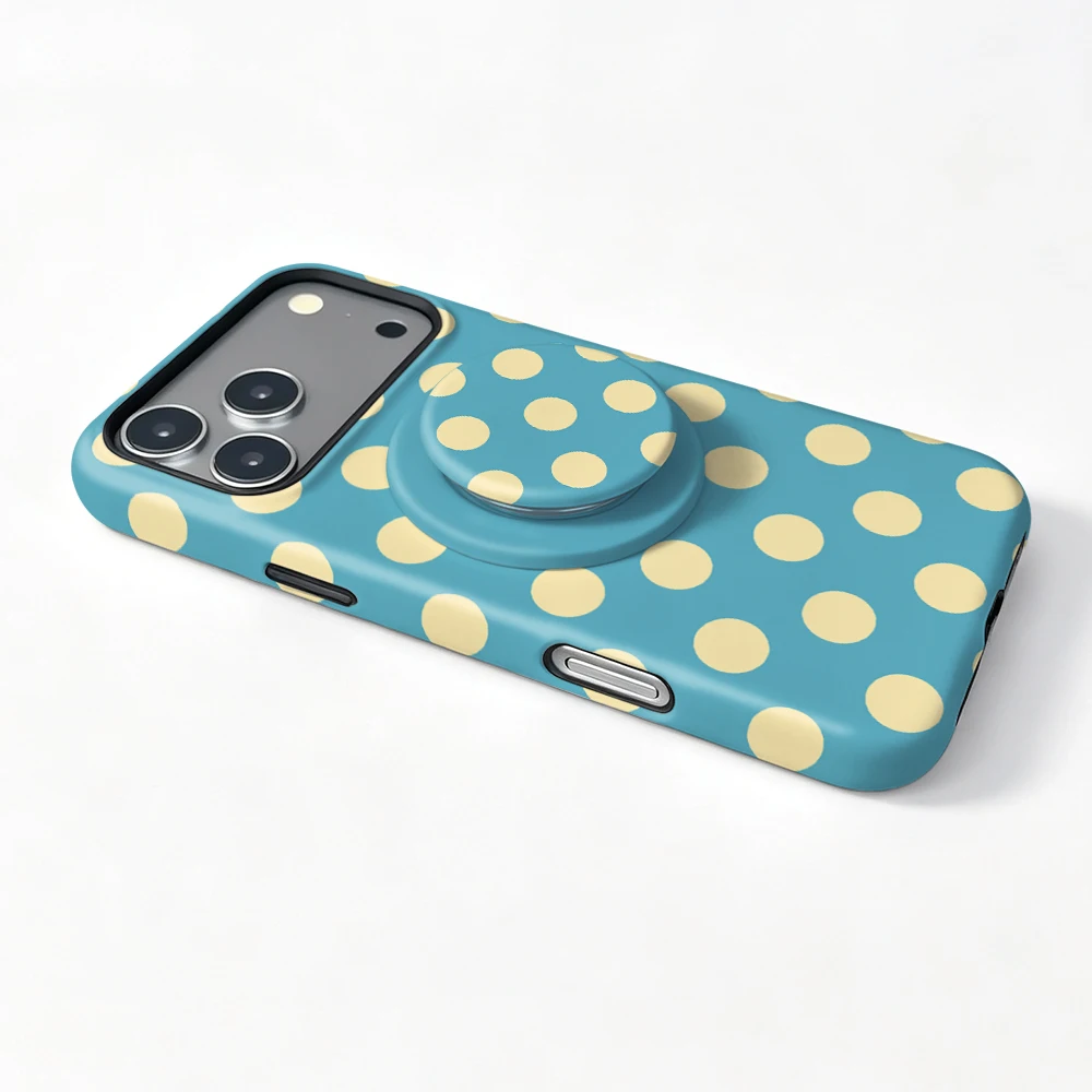 Etui iPhone 18 Pro Blue Dot MagSafe z uchwytem - zdjęcie 6