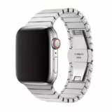 Stal Nierdzewna Pasek do Apple Watch 38mm 40mm 41mm - Srebrny