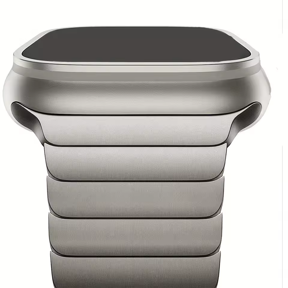 Stal Nierdzewna Pasek do Apple Watch Seria 12/11/10 42mm - Tytanowy - zdjęcie 2