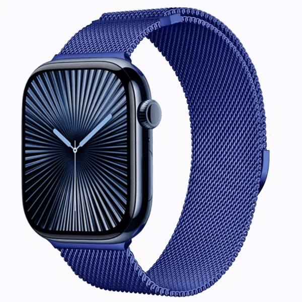 Mediolański Milanese Pasek do Apple Watch 38mm 40mm 41mm - Niebieski