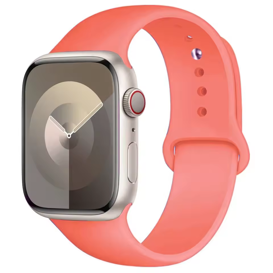 Silikonowy Pasek do Apple Watch Seria 12/11/10 46mm - Papaja
