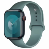 Silikonowy Pasek do Apple Watch 38mm 40mm 41mm - Sosnowy Zielony