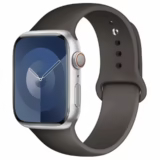 Silikonowy Pasek do Apple Watch 38mm 40mm 41mm - Porzeczkowy Czarny