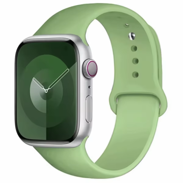 Silikonowy Pasek do Apple Watch Seria 12/11/10 46mm - Miętowy