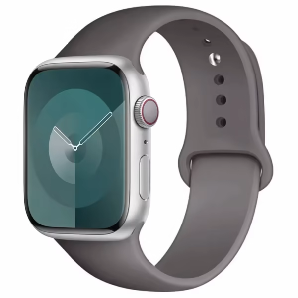Silikonowy Pasek do Apple Watch Seria 12/11/10 46mm - Kakaowy Brąz