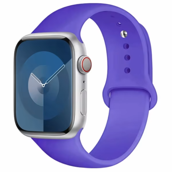 Silikonowy Pasek do Apple Watch 38mm 40mm 41mm - Fioletowy