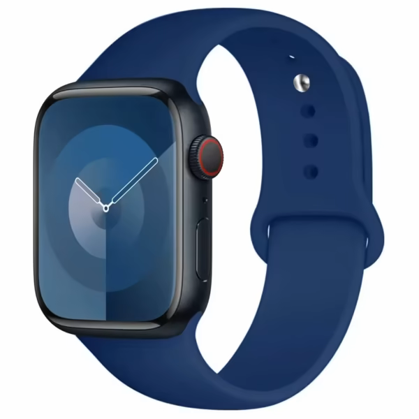 Silikonowy Pasek do Apple Watch Ultra Seria 4/3/2/1 49mm - Kobalt Niebieski