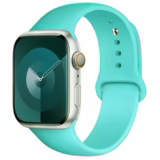 Silikonowy Pasek do Apple Watch 38mm 40mm 41mm - Lodowy Niebieski