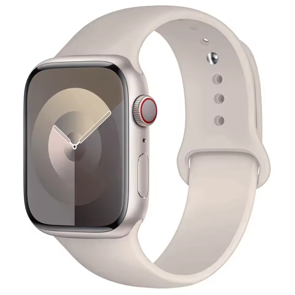 Silikonowy Pasek do Apple Watch Seria 12/11/10 42mm - Gwiezdny Blask