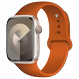 Silikonowy Pasek do Apple Watch 38mm 40mm 41mm - Pomarańczowy